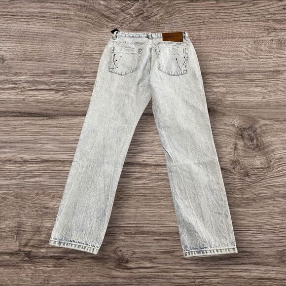 One x Teaspoon Awesome Baggies High Waist Straight Jeans - Florence Painted 28 - Picture 4 of 8